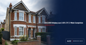 A2Z Bridging case study — £143,000 AVM bridging loan, residential purchase in Ryde, completed in 2 weeks at 65% LTV